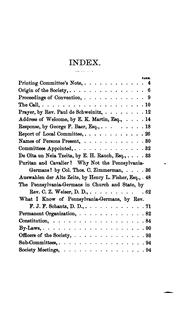 Cover of: Proceedings and Addresses by Pennsylvania German Society, Pennsylvania German Society