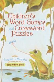 Cover of: Children's Word Games and Crossword Puzzles, Ages 7-9, Volume 2 (Other)