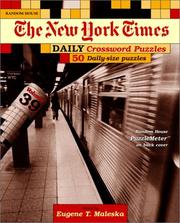 Cover of: New York Times Daily Crossword Puzzles, Volume 39 (NY Times)
