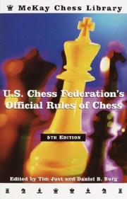 Cover of: U.S. Chess Federation's official rules of chess by United States Chess Federation.