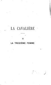 Cover of: La cavalière