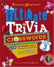 Cover of: Stanley Newman's Ultimate Trivia Crosswords, Volume 3 (Stan Newman)