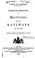 Cover of: Patents for Inventions: Abridgments of Specifications Relating to Railways. A.D. 1770-1863