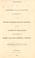 Cover of: The speech of Charles Jas. Faulkner, (of Berkeley) in the House of Delegates of Virginia, on the policy of the state with respect to her slave population.