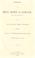 Cover of: Speech of Hon. John A. Logan, of Illinois, on the state of the Union