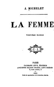 Cover of: La femme
