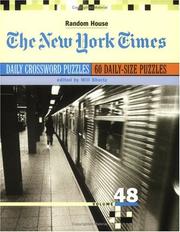 Cover of: New York Times Daily Crossword Puzzles, Volume 48