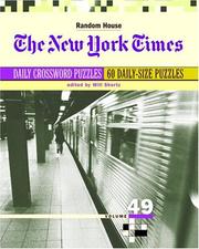 Cover of: New York Times Daily Crossword Puzzles, Volume 49