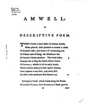 Cover of: Amwell: A Descriptive Poem by John Scott