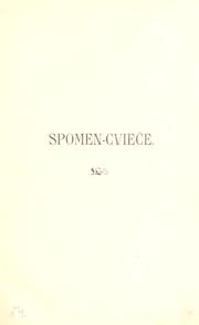 Spomen-cviece iz hrvatskih i slovenskih dubrava by Josip Juraj Strossmayer