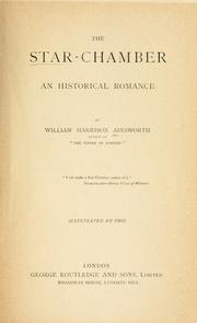 Cover of: star-chamber | William Harrison Ainsworth