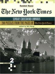 Cover of: New York Times Sunday Crossword Omnibus, Volume 2 (NY Times)
