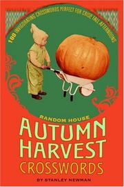 Cover of: Random House Autumn Harvest Crosswords (Vacation)