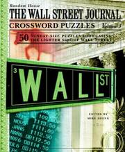 Cover of: Wall Street Journal Crossword Puzzles, Volume 3 (Wall Street Journal)