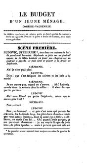 Cover of: Le budget d'un jeune ménage: comédie-vaudeville en un acte