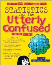 Cover of: Statistics for the utterly confused by Lloyd R. Jaisingh