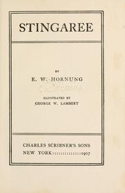 Cover of: Stingaree by E. W. Hornung