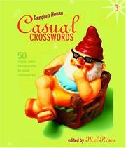 Cover of: Random House Casual Crosswords, Volume 3 (RH Crosswords) by 