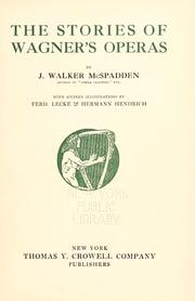 Cover of: stories of Wagner's operas