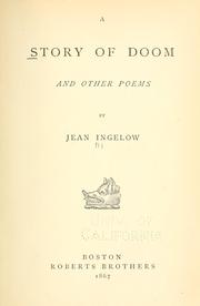 Cover of: story of doom: and other poems