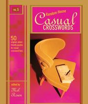 Cover of: Random House Casual Crosswords, Volume 5