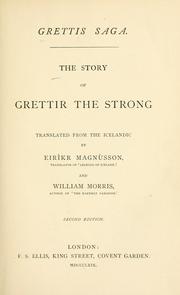 Cover of: The story of Grettir the strong.