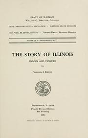 Cover of: The story of Illinois: Indian and pioneer.