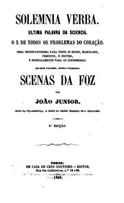 Cover of: Solemnia verba: ultima palavra da sciencia, o x de todos os problemas do coração by Camilo Castelo Branco