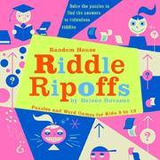 Cover of: Riddle Ripoffs (Other)