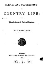 Cover of: Scenes and occupations of country life