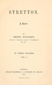 Cover of: Stretton by Henry Kingsley