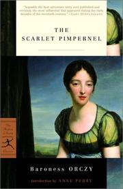 Cover of: The Scarlet Pimpernel by Emmuska Orczy, Baroness Orczy