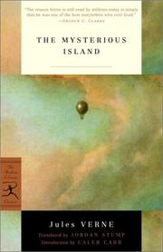 Cover of: The Mysterious Island (Modern Library Classics) by Jules Verne