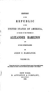 Cover of: History of the Republic of the United States of America: As Traced in the ...