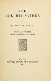 Cover of: Tad and his father