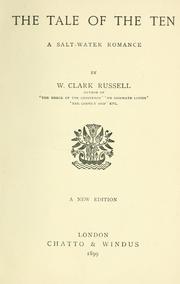 Cover of: The tale of the ten by William Clark Russell