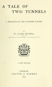 Cover of: A tale of two tunnels by William Clark Russell