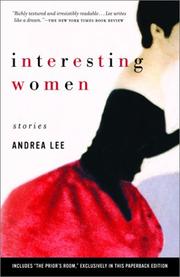 Cover of: Interesting Women by Andrea Lee