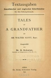Cover of: Tales of a grandfather