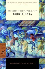 Cover of: Selected short stories of John O'Hara