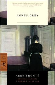 Cover of: Agnes Grey by Anne Brontë