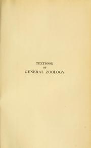 Cover of: Textbook of general zoology