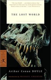 Cover of: The lost world by Arthur Conan Doyle