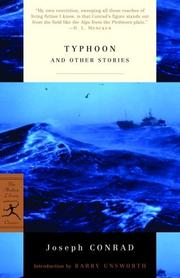 Cover of: Typhoon and other stories by Joseph Conrad