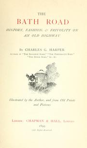The Bath road by Charles George Harper