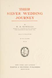 Cover of: Their silver wedding journey.