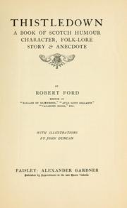 Cover of: Thistledown by Ford, Robert