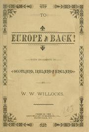 To Europe and back by W. W. Willocks