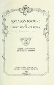 Cover of: Tomaso's fortune by Hugh Stowell Scott