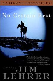 Cover of: No Certain Rest by Jim Lehrer